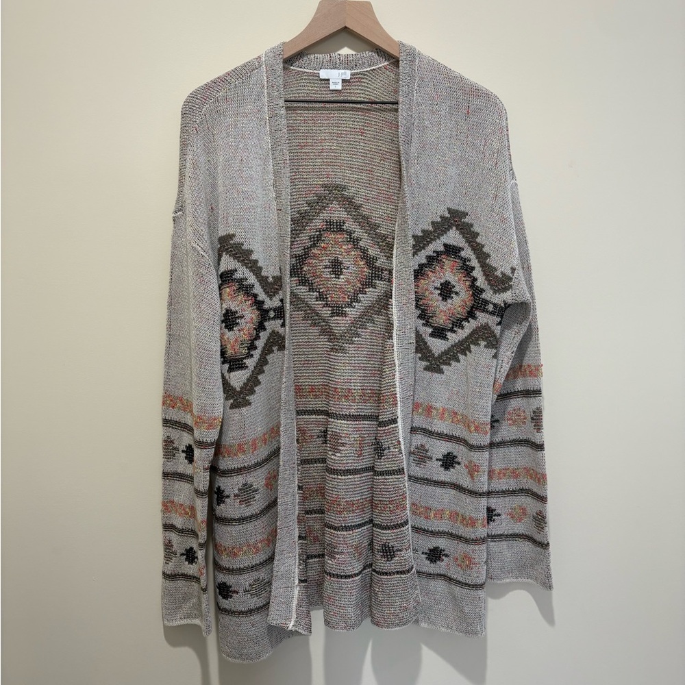 J.Jill Open Front Lightweight Sweater